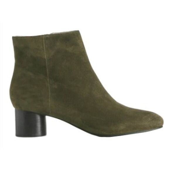 Shoe the Bear Aye Green Suede Ankle Boots Sz. 37 (US 6-6.5) - Picture 1 of 7